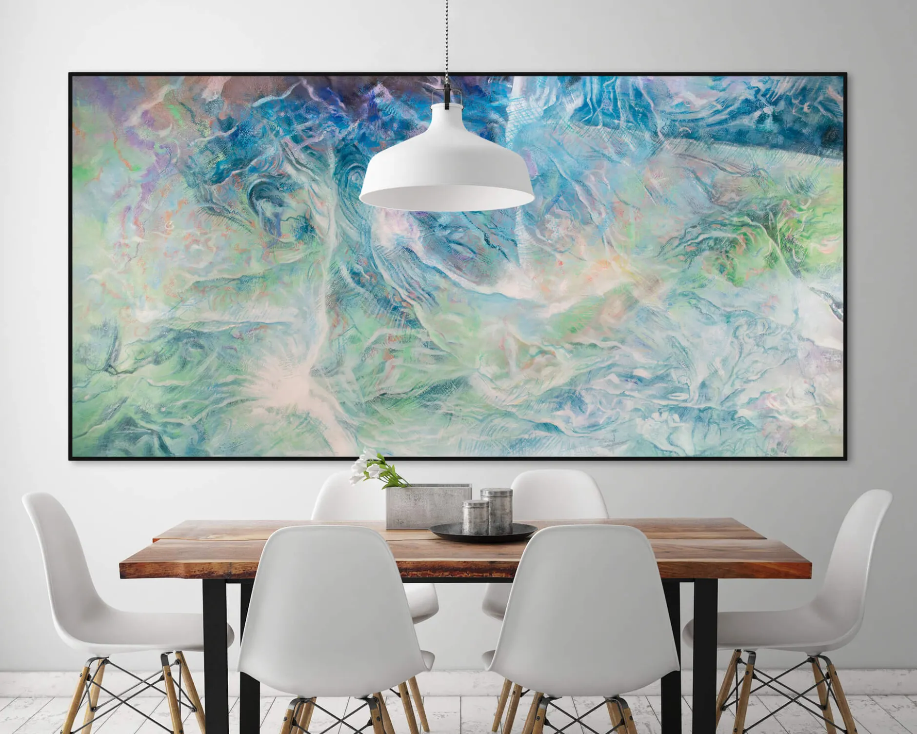 XXL Gemälde 'Discovery' | Handgemaltes Unikat