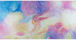 XXL Gemälde 'Electric Love' | Handgemaltes Unikat