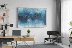 XXL Gemälde 'Gathering Thunderstorm' | Handgemaltes Unikat