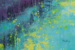 XXL Gemälde 'Gewitter am Horizont' | Handgemaltes Unikat