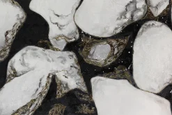 XXL Gemälde 'Goldener Marmor' | Handgemaltes Unikat