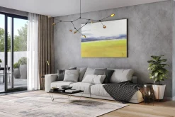 XXL Gemälde 'Hazy Horizon' | Handgemaltes Unikat