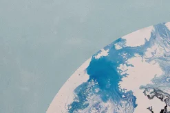 XXL Gemälde 'Im Polarmeer' | Handgemaltes Unikat