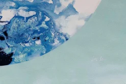 XXL Gemälde 'Im Polarmeer' | Handgemaltes Unikat