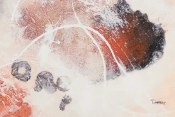 XXL Gemälde 'Lava Leak' | Handgemaltes Unikat