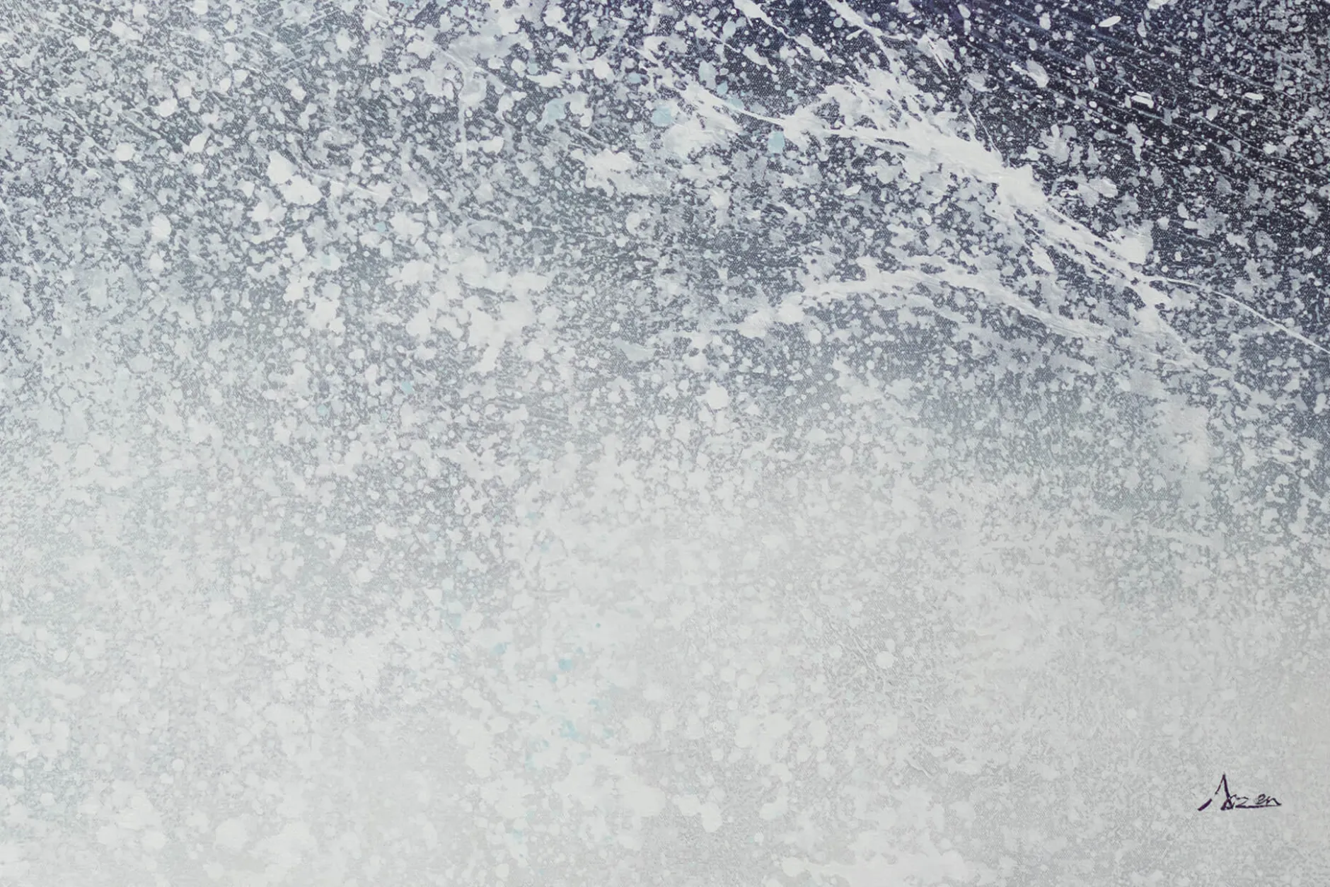 XXL Gemälde 'Ocean Spray' | Handgemaltes Unikat