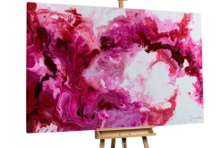 XXL Gemälde 'Romantic Shine' | Handgemaltes Unikat
