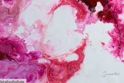 XXL Gemälde 'Romantic Shine' | Handgemaltes Unikat