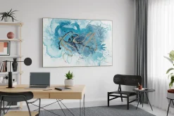 XXL Gemälde 'Splash of Inspiration' | Handgemaltes Unikat