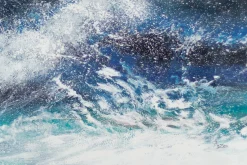 XXL Gemälde 'The Ocean Waves at Me' | Handgemaltes Unikat