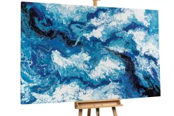 XXL Gemälde 'Wolkenlandschaft' | Handgemaltes Unikat