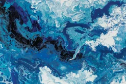 XXL Gemälde 'Wolkenlandschaft' | Handgemaltes Unikat