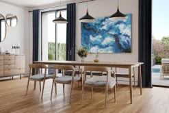 XXL Gemälde 'Wolkenlandschaft' | Handgemaltes Unikat