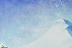 XXL Öl Gemälde 'Ab auf die Piste' | Handgemaltes Unikat