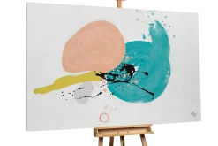 XXL Öl Gemälde 'Abstract Duck' | Handgemaltes Unikat