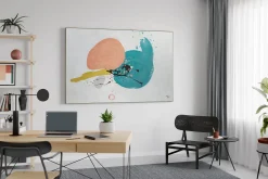 XXL Öl Gemälde 'Abstract Duck' | Handgemaltes Unikat