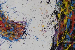 XXL Öl Gemälde 'Abstract Elephant' | Handgemaltes Unikat