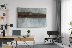 XXL Öl Gemälde 'Abstract Mirage' | Handgemaltes Unikat