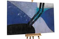 XXL Öl Gemälde 'Abstract Paths' | Handgemaltes Unikat
