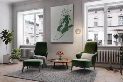 XXL Öl Gemälde 'Abundance of Greenery' | Handgemaltes Unikat