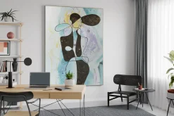XXL Öl Gemälde 'Air of Elegance' | Handgemaltes Unikat