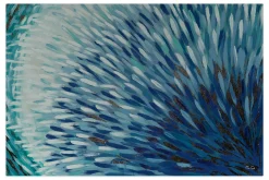 XXL Öl Gemälde 'Anemonentraum' | Handgemaltes Unikat