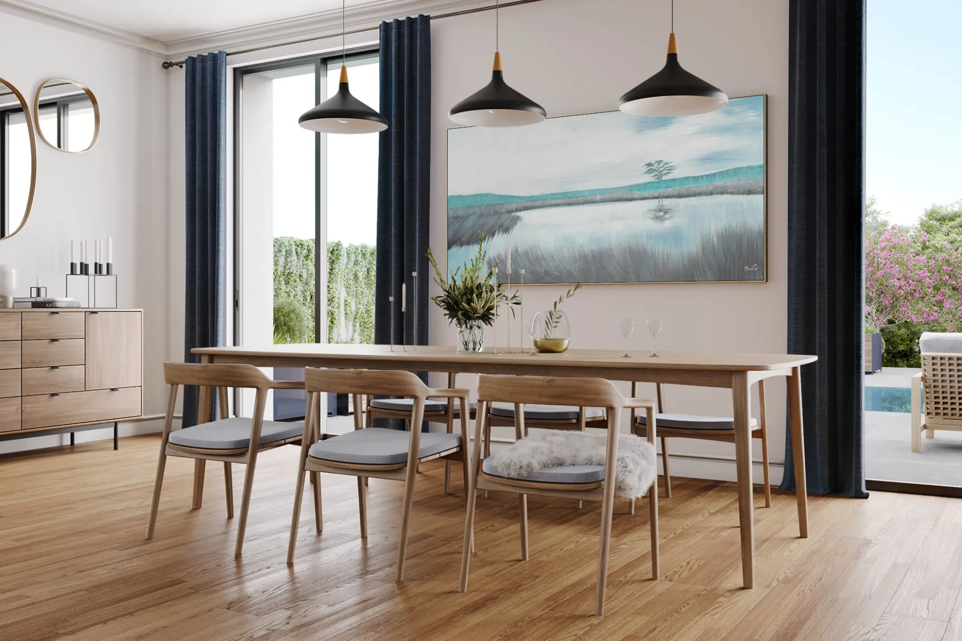 XXL Öl Gemälde 'A Place to Dream' | Handgemaltes Unikat