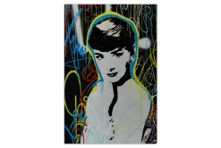 XXL Öl Gemälde 'Audrey Hepburn 2.0' | Handgemaltes Unikat
