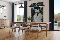 XXL Öl Gemälde 'Audrey Hepburn 2.0' | Handgemaltes Unikat