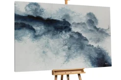 XXL Öl Gemälde 'Aufbruch der Wolken' | Handgemaltes Unikat