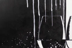 XXL Öl Gemälde 'Auf ein Glas' | Handgemaltes Unikat