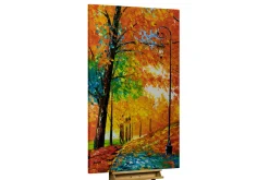XXL Öl Gemälde 'Autumn Mood' | Handgemaltes Unikat