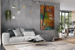 XXL Öl Gemälde 'Autumn Mood' | Handgemaltes Unikat