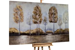 XXL Öl Gemälde 'Autunno d'Oro' | Handgemaltes Unikat
