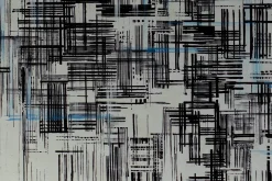 XXL Öl Gemälde 'Baffling Barcodes' | Handgemaltes Unikat