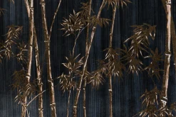 XXL Öl Gemälde 'Bamboo Shimmer' | Handgemaltes Unikat