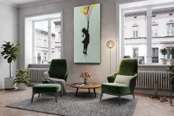 XXL Öl Gemälde 'Banksy Revisited' | Handgemaltes Unikat