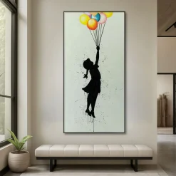 XXL Öl Gemälde 'Banksy Revisited' | Handgemaltes Unikat