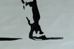 XXL Öl Gemälde 'Banksy's Bouquet' | Handgemaltes Unikat