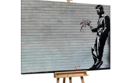 XXL Öl Gemälde 'Banksy's Confession' | Handgemaltes Unikat