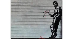 XXL Öl Gemälde 'Banksy's Confession' | Handgemaltes Unikat