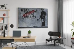 XXL Öl Gemälde 'Banksy's Insight' | Handgemaltes Unikat