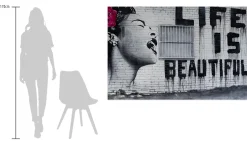 XXL Öl Gemälde 'Banksy's Inspiration' | Handgemaltes Unikat