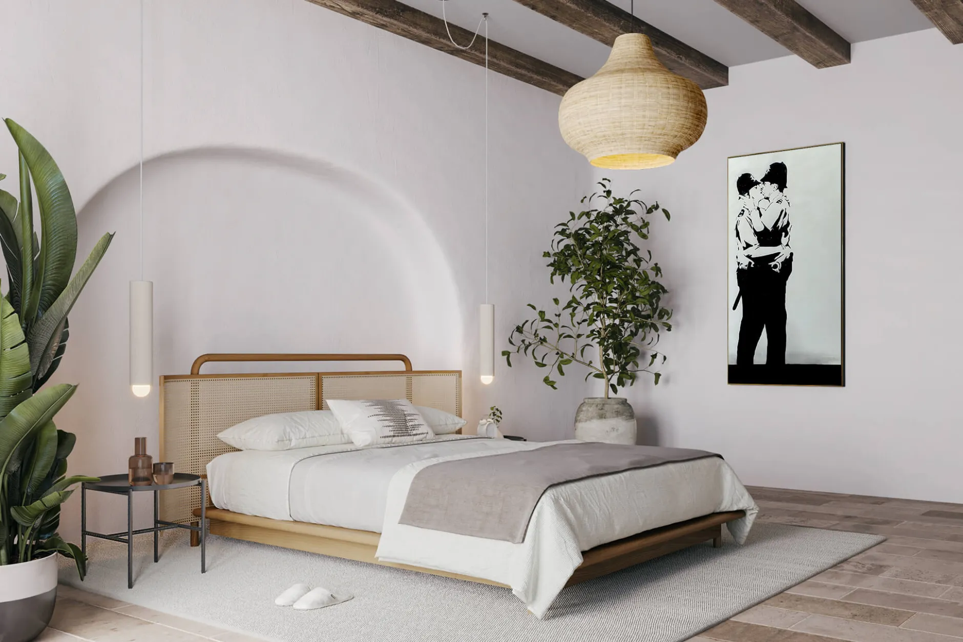 XXL Öl Gemälde 'Banksy's Love for all' | Handgemaltes Unikat