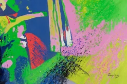 XXL Öl Gemälde 'Baroque meets Pop Art' | Handgemaltes Unikat