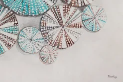XXL Öl Gemälde 'Beach Findings' | Handgemaltes Unikat