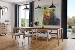 XXL Öl Gemälde 'Bear Hues' | Handgemaltes Unikat