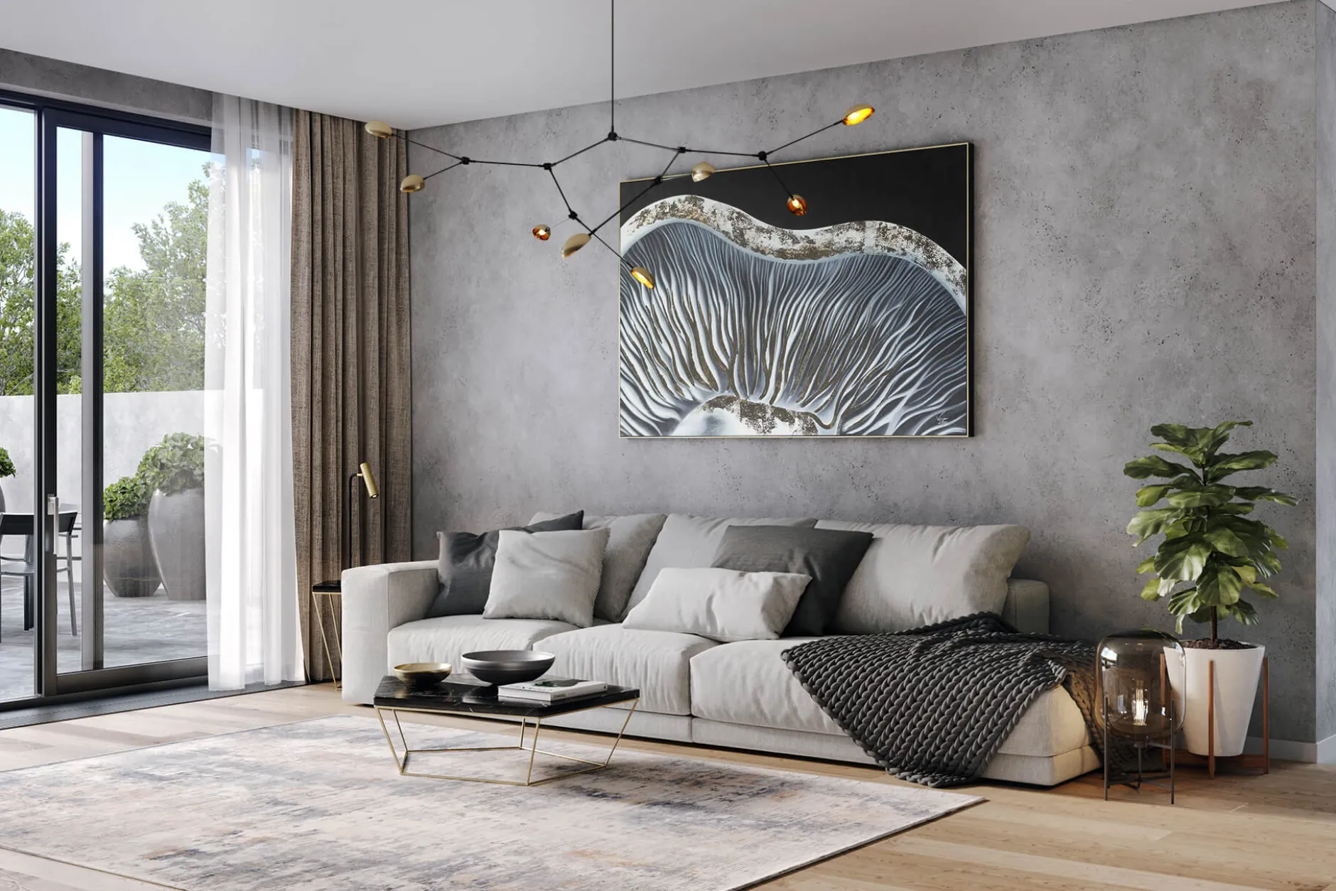 XXL Öl Gemälde 'Beauty of Details' | Handgemaltes Unikat