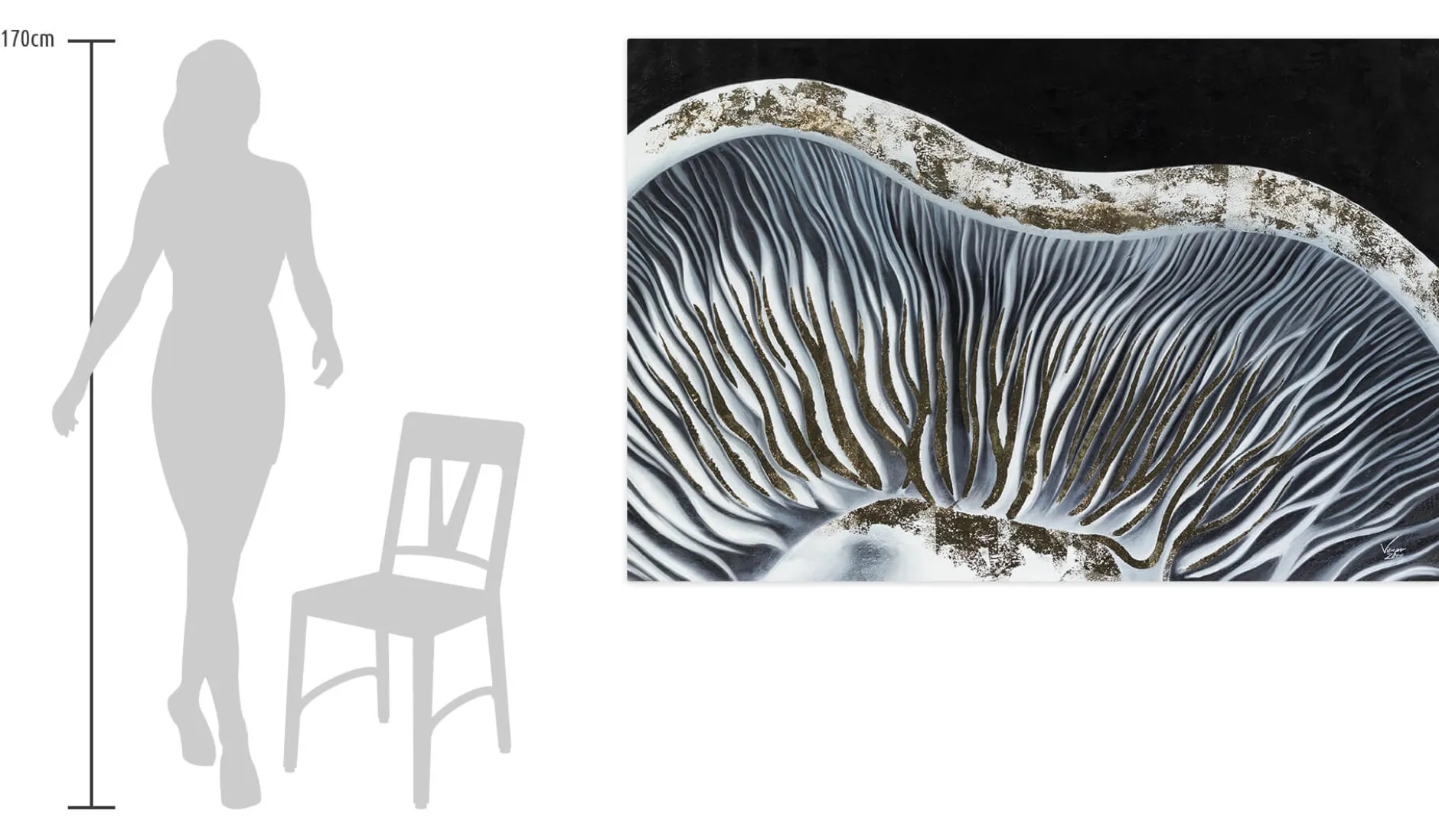 XXL Öl Gemälde 'Beauty of Details' | Handgemaltes Unikat
