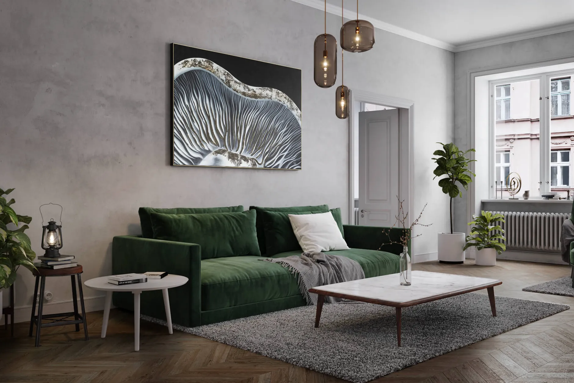 XXL Öl Gemälde 'Beauty of Details' | Handgemaltes Unikat